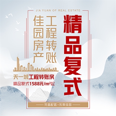 天一城精品復(fù)式·工程轉(zhuǎn)賬房